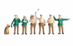 NOC15090 - 6 policías alemanes con accesorios