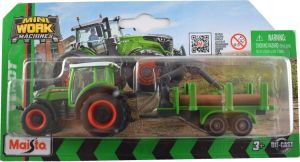 MST15590-F - FENDT 209 Vario con rimorchio forestale, in blister