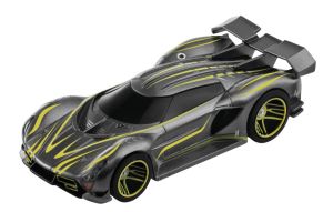 CARRERA15817084-B - Hyper Sportcar tuning gris y amarillo de fricción