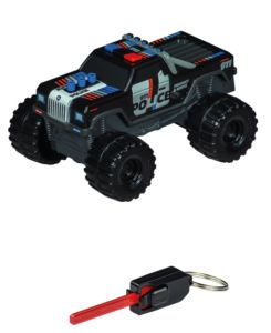 CARRERA16513001-A - Monster Truck Policía Key Racer
