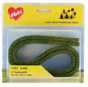HEK1757 - 2 setos de tuya - 25x7 mm - 50 cm de largo.