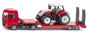 SIK1764 - Camión MAN 4x2 con plataforma portamaquinaria y STEYR CVT 6230