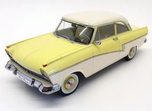 KKS180273 - FORD Taunus 17M P2 1957 Amarillo y Blanco - Edición limitada a 750 unidades.