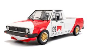 SOL1803512 - VOLKSWAGEN Caddy MK.1 M Racing 1982 Blanco y rojo