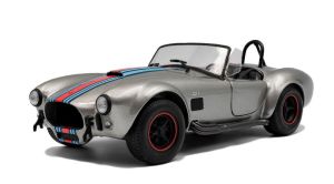 SOL1804913 - SHELBY Cobra 427 MKII Solido Works M Racing 1965 Plata