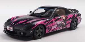 SOL1810605 - MAZDA RX7 FD3RS 1999 negro y rosa - SOLIDO WORKS ITASHA CLUB