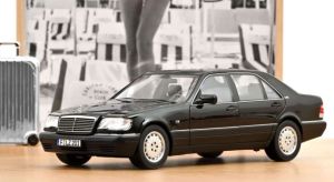 NOREV183045 - Mercedes-Benz S600 Negro Obsidiana Metalizado 1997