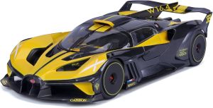 BUR11047Y - BUGATTI Bolide negro y amarillo