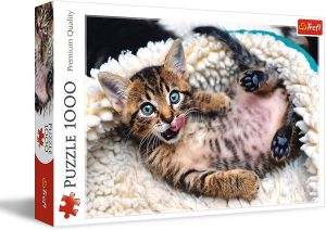 TRF10448 - Gatito feliz rompecabezas de 1000 piezas