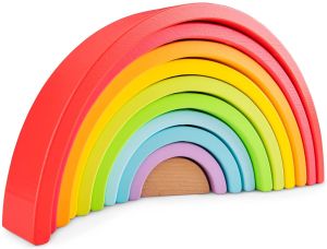 NCT10825 - Arco iris de madera para apilar