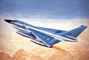ITA1142 - Avión caza B-58 Hustler para montar y pintar