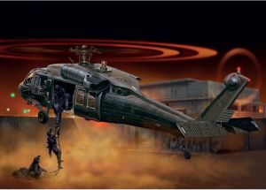ITA1328 - Helicóptero UH-60/MH-60 Black Hawk Night Raid para construir y pintar