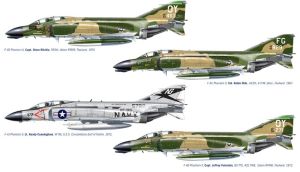 ITA1373 - Avión F-4 Phantom D Aces para montar y pintar