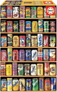 EDU14835 - Latas de refresco de rompecabezas de 1000 piezas