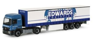 HER152624 - MERCEDES Actros L 02 4x2 con remolque 3 Ejes EDWARDS Logística