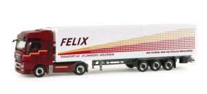 HER155694 - MAN TGX XXL 4x2 con remolque frigorífico 3 Ejes FELIX