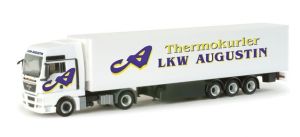 HER156110 - MAN TGX XXL 4x2 con remolque frigorífico 3 ejes LKW Augustin