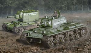 ITA15763 - Tanques KV-1 / KV-2 para montar y pintar