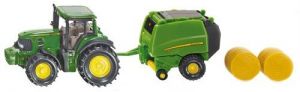 SIK1665 - Tractor JOHN DEERE 7530 con empacadora JOHN DEERE 990 y 2 pacas