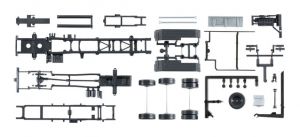 HER084260 - Lote de 2 Chasis de MAN TGX Euro 6 En kit