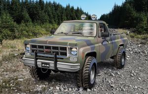 REV17226 - Camioneta GMC Big Game Country de 1978 para armar