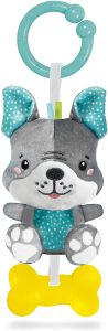 CLE17354 - perro de peluche sonajero