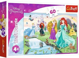 TRF17361 - Puzzle de 60 Piezas Encuentros con las Princesas