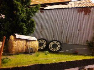CW01 - alambre de púas en miniatura