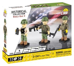 COB2058 - Soldados del Día D, 6 de junio de 1944 - 33 piezas