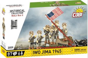 COB2059 - Izamiento de la bandera en IWO Jima 1945 - 85 piezas
