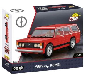 COB24603 - FSO 125P Kombi rojo - 90 piezas