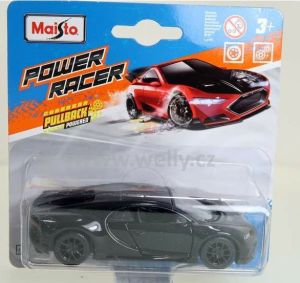 MST25001-19039 - BUGATTI Chiron Negro bajo blister