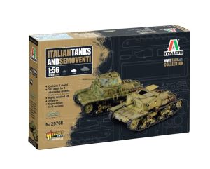 ITA25768 - Tanques y cañones autopropulsados italianos para montar y pintar