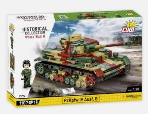 COB2592 - Tanque PZKPFW IV AUSF.G - 1107 piezas