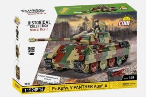 COB2654 - Pz.Kpfw. Tanque V Panther Ausf.A - 1152 piezas