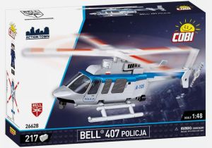 COB26628 - Helicóptero BELL 407 - Policía - 217 Piezas