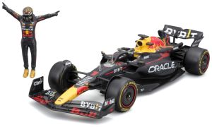 BUR28036V - ORACLE Red Bull RB19 n.º 1 con figura de M. Verstappen