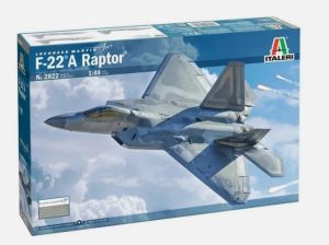 ITA2822 - Avión de combate LOCKHEED Martin F-22 Raptor A para ensamblar y pintar