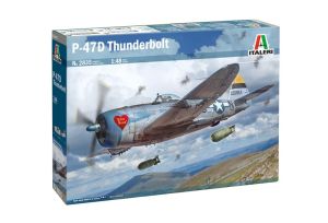 ITA2835 - Avión de combate REPUBLIC P-47D Thunderbolt para montar y pintar