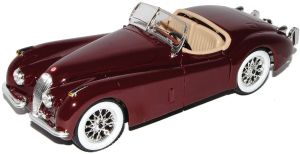BUR22018RO - JAGUAR XK120 Descapotable 1948 Rojo
