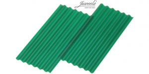 JUW23256 - 15 hojas verdes dimensiones 7;81 x 3;44 x 0;07 cm