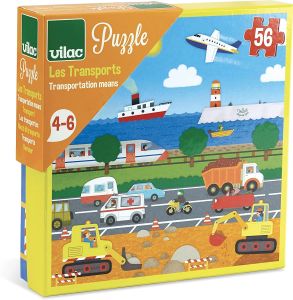 VIL2654 - Puzzle de transporte de 56 piezas