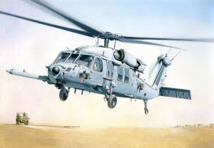 ITA2666 - Helicóptero MH-60K Blackhawk SOA para construir con pintura