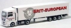 HER280384 - MAN TGA con remolque basculante BRIT EUROPEAN