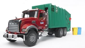 BRU2812 - Camión de basura con 2 cubos MACK