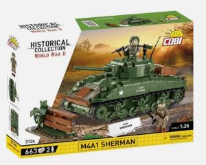 COB3126 - Tanque Sherman M4A1 - 663 piezas