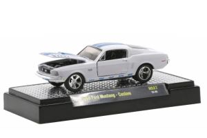 M2M-31500-HS27 - FORD Mustang - Banco personalizado de 1968 y azul
