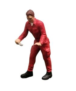 ATLAN32009_ROUGE - Mecánico con mono rojo y llave