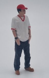 ATLAN32039 - Joven con gorra