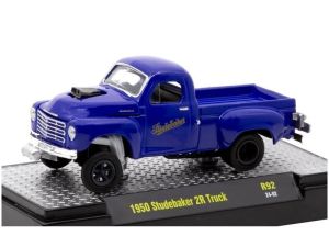 M2M-32500-R92-1950 - Camioneta STUDEBAKER 2R de 1950, azul